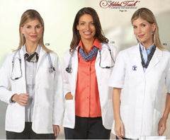 Fashion Seal Uniforms Lab Jacket White X-Small Hip Length Reusable