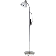 Clinton Industries Gooseneck Exam Light Floor Standing Incandescent 60 Watt Chrome - M-636422-1495 - Each