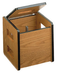 Hausmann Industries Packing Carton Work-Well™ 14 X 14 X 14 Inch Plywood / Oak
