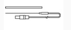 Avanos Medical Sales LLC Radiofrequency Probe AVANOS* Curved Tip 22 Gauge X 100 mm - M-636710-4105 - Each