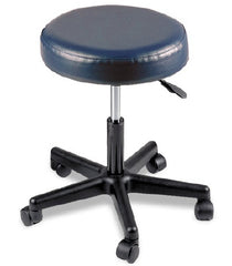 DJO Therapy Stool Chattanooga Backless Pneumatic Height Adjustment 5 Casters Imperial Blue