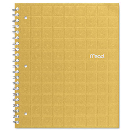 Mead® Recycled Notebook, 1 Subject, Medium/College Rule, Assorted Color Covers, 11 x 8.5, 80 Sheets