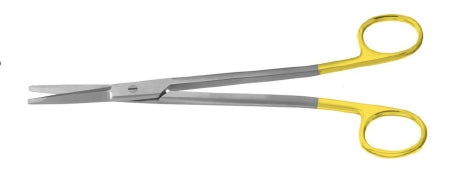 Miltex Scissors Padgett® Gorney-Freeman 7-1/4 Inch Length Surgical Grade Stainless Steel / Tungsten Carbide NonSterile Finger Ring Handle Straight Blade - M-637347-1300 - Each