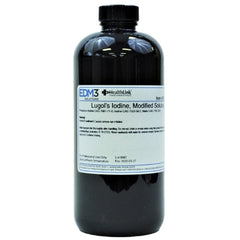 EDM 3 LLC Modified Lugol's Iodine Stain, 2.1% 16 oz.