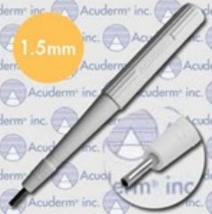 Acuderm Biopsy Punch Acu-Punch® Dermal 1.5 mm OR Grade - M-637441-2202 - Box of 25