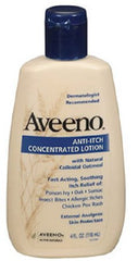 J & J Sales Itch Relief Aveeno® Anti-Itch 3% Strength Lotion 4 oz. Bottle
