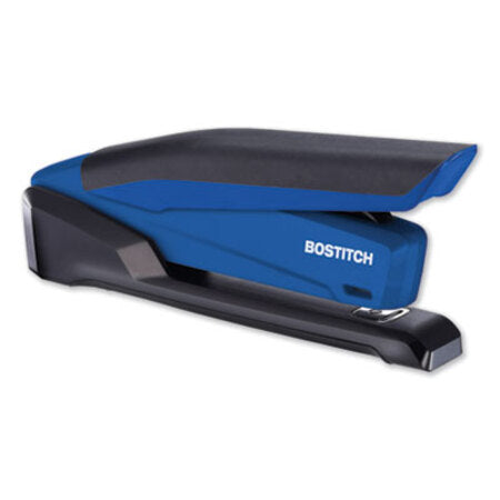 Bostitch® InPower Spring-Powered Desktop Stapler, 20-Sheet Capacity, Blue