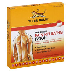 Prince of Peace Enterprises Topical Pain Relief Tiger Balm® 80 mg - 24 mg - 16 mg Strength Camphor / Menthol / Capsaicin Patch 5 per Box