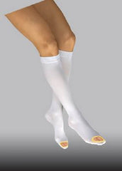 Patterson Medical Supply Anti-embolism Stocking JOBST® Anti-Em/GPT™ Knee High X-Large / Regular White Open Toe