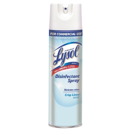 Lagasse Professional Lysol® Surface Disinfectant Alcohol Based Liquid 19 oz. Can Crisp Linen Scent NonSterile - M-639579-3667 - Case of 12