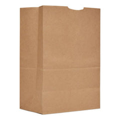 General Grocery Paper Bags, 57 lbs Capacity, 1/6 BBL, 12"w x 7"d x 17"h, Kraft, 500 Bags