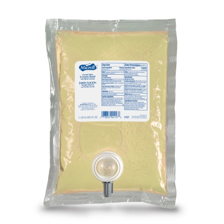 GOJO Antibacterial Soap Micrell® Lotion 1,000 mL Dispenser Refill Bag Floral Scent