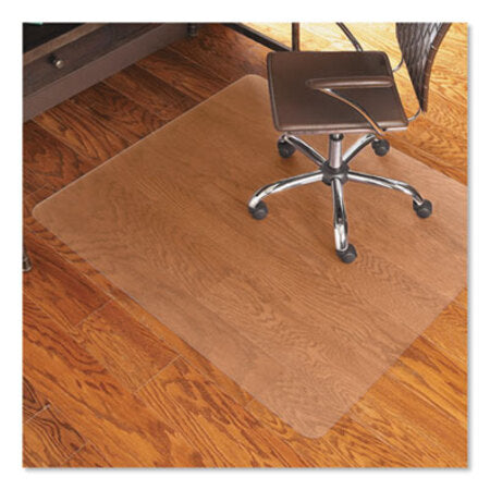 ES Robbins® Economy Series Chair Mat for Hard Floors, 46 x 60, Clear