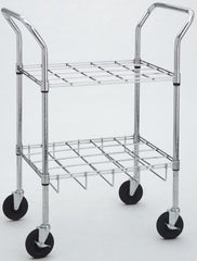 Drive Medical E, D, C or M9 Oxygen Cylinder Cart Chrome Chrome - M-640349-2837 - Each