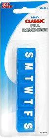 Apothecary Products Pill Organizer EZY Dose® Small 7 Day 1 Dose