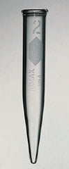 Fisher Scientific Kimble® Kimax® Centrifuge Tube Conical Bottom Plain 17 X 118 mm 12 mL Without Color Coding Without Closure Glass Tube