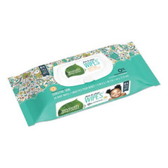 Seventh Generation® Free and Clear Baby Wipes, Unscented, White, 64/Pack