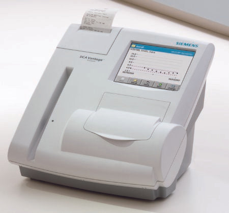 Siemens Point-of-Care Immunoassay Analyzer DCA Vantage® 3 Tests CLIA Waived (HbA1c)