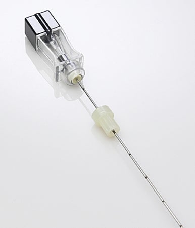 Remington Medical Aspiration Cytology Biopsy Needle 22 Gauge 18 cm Length Clear Short Beveled Tip - M-1183044-1058 - Case of 100