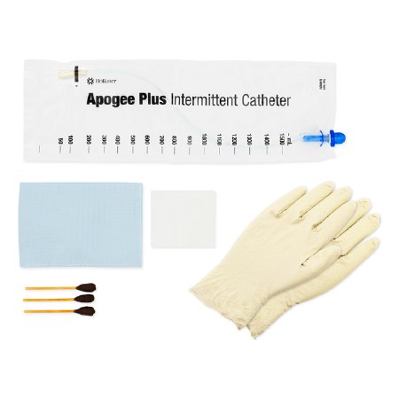 Hollister Catheter Insertion Tray Apogee™ Intermittent Without Catheter Without Balloon Without Catheter