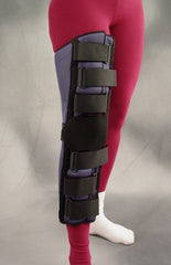 Bird & Cronin Knee Immobilizer Comfor™ Large Hook and Loop Closure 18 Inch Length Left or Right Knee