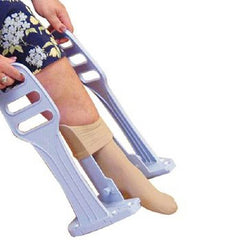 Patterson Medical Supply Compression Stocking Aid Deluxe Heel Guide 5 Inch Cone Width / 17 Inch Handle Length