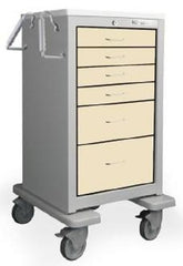 Waterloo Industries Treatment Cart Steel Light Gray Three 3 Inch, One 6 Inch, One 9 Inch Drawer