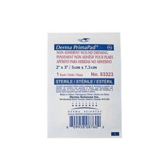 Derma Sciences Non-Adherent Dressing Primapad® Gauze 2 X 3 Inch Sterile