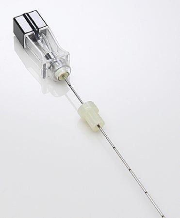 Remington Medical Aspiration Cytology Biopsy Needle 22 Gauge 25 cm Length Clear Short Beveled Tip - M-1183045-4779 - Case of 100