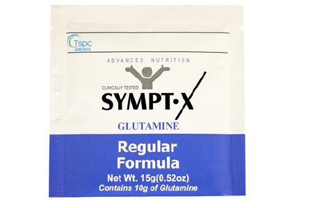 Baxter Glutamine Supplement SYMPT•X® Unflavored 15 Gram Individual Packet Powder