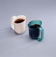 Patterson Medical Supply ADL Dysphagia Cup Sammons Preston 8 oz. Green Plastic Reusable