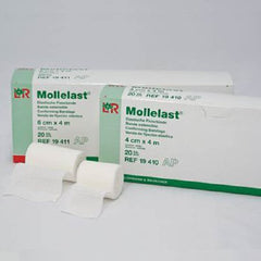 Conforming Bandage Mollelast® Gauze 2-3/5 Inch X 4-2/5 Yard Roll Shape NonSterile