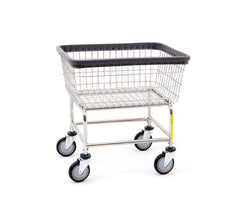R & B Wire Products Laundry Cart 100 lbs. Weight Capacity Steel 5 Inch Clean Wheel System™ Casters - M-647651-3938 - Each