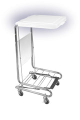Drive Medical Hamper Stand Drive Medical Rolling Square Opening 36 - 42 gal. Foot Pedal Self-Closing Lid - M-647799-2646 - Each