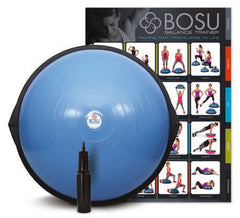 Fabrication Enterprises Exercise Dome BOSU® HOME Balance Trainer Inflatable 25 Inch Diameter 4 X 26 X 26 Inch Blue