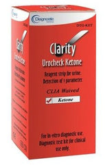 Clarity Diagnostics Regent Strips Clarity® Ketone 100 per Bottle