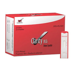 Clarity Diagnostics Rapid Test Kit Clarity® Fertility Test hCG Pregnancy Test Urine Sample 25 Tests
