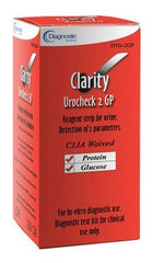 Clarity Diagnostics Urinalysis Test Clarity® Glucose, Protein 100 per Bottle