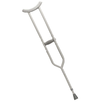 Drive Medical Bariatric Underarm Crutches drive™ Steel Frame Tall Adult 500 lbs. Weight Capacity Push Button Adjustment