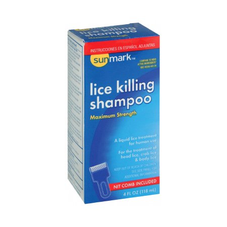 Lice Shampoo sunmark® 4 oz. Bottle Scented