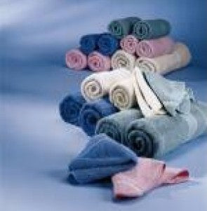 Hospitex / Encompass Group Bath Towel 25 X 50 Inch Cotton Sage Green Reusable