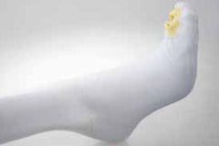 Alba Healthcare Anti-embolism Stocking Ultra C.A.R.E™ Thigh High Medium / Regular White Inspection Toe