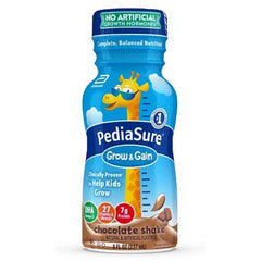 Abbott Nutrition Pediatric Oral Supplement PediaSure® Grow & Gain Chocolate Flavor 8 oz. Bottle Ready to Use