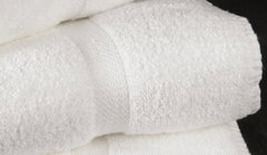 Standard Textile Bath Towel EuroTouch® 25 X 52 Inch Cotton White Reusable