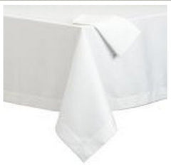 Standard Textile Tablecloth Avila™ White 52 X 52 Inch