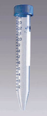 Fisher Scientific Falcon® Centrifuge Tube Conical Bottom Plain 17 X 120 mm 15 mL Blue Screw Cap Polystyrene Tube