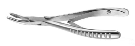 Miltex Bone Rongeur Padgett Prentis Curved Double Spring Plier Type Handle 4 mm Bite, 5-1/4 Inch L - M-651671-1750 - Each