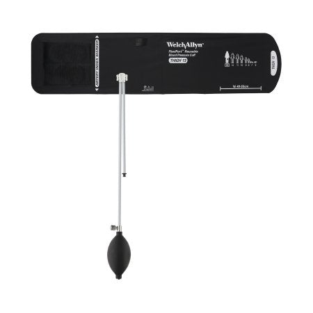 Welch Allyn Blood Pressure Cuff and Bulb FlexiPort® Adult Thigh X - Large Cuff 40 - 55 cm Nylon Cuff