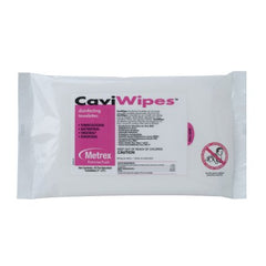 Metrex Research CaviWipes™ Surface Disinfectant Premoistened Alcohol Based Wipe 45 Count Soft Pack Disposable Alcohol Scent NonSterile - M-651840-4250 - Pack of 1