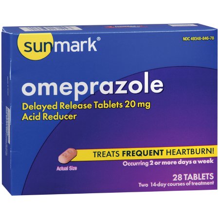 Antacid sunmark® 20 mg Strength Tablet 28 per Box